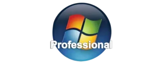 Значок программного обеспечения Windows 7 Professional с активатором
