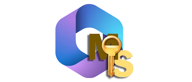 Значок ключа для активации Office 365 с помощью KMS